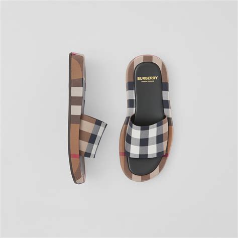 burberry slides for women